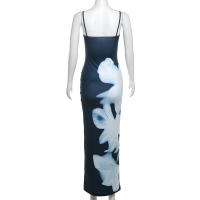 BUNO-Vestidos de verano para mujer, sin mangas, estampado, Espalda descubierta, Bodycon Sexy, ropa de calle informal, vestido elegante para mujer - details 8