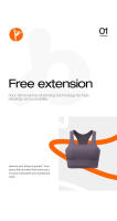 The Peach Chest para mujer, sujetador deportivo de alto impacto a prueba de golpes para Yoga y Fitness - details 1