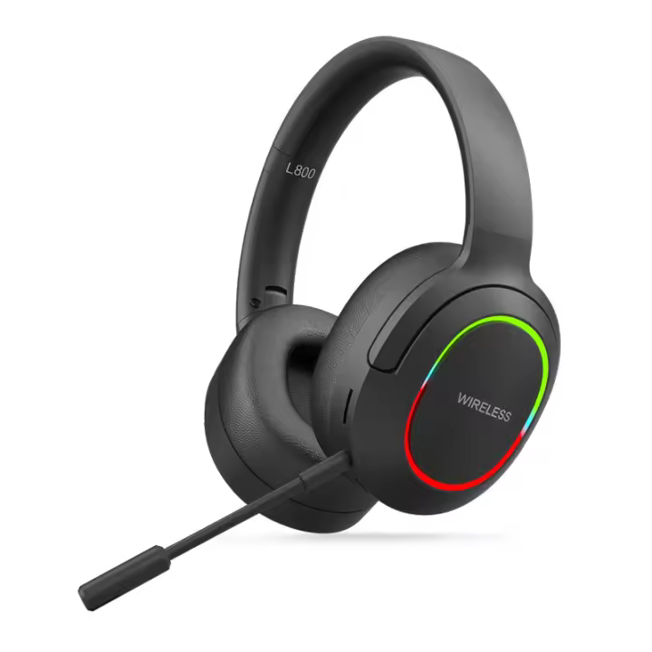 Auriculares Bluetooth 5,1 con sonido envolvente MICRÓFONO INALÁMBRICO luz colorida PC portátil - 1