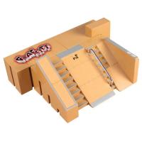 Mini Tablero de Patinaje de Dedo de Aleación Parque para Niños, Pista de Rampa de Monopatín, Diapasón, Juguete de Entrenamiento Regalos de Diversión - details 3