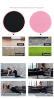 Dual-Sided Core Sliders for Versatile Workouts - Durable & Portable - Enhance Strength, Balance, and Flexibility - details 1