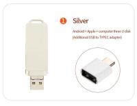 Tarjeta de Memoria USB3.0 Rotativa para iPhone 2TB, 1T, 512G Interfaz de Hardware Type-C a Lightning A Prueba de Golpes - details 11