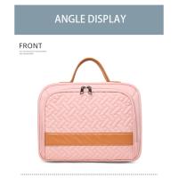 Bolsa de lavado de viaje con Gancho Bolsa de cosméticos portátil Bolsa de viaje impermeable para mujer - details 24