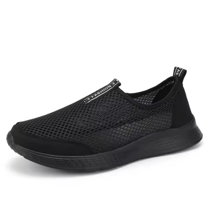 Zapatillas de deporte para hombre y mujer, zapatos ligeros de malla transpirable, mocasines informales para exteriores, Unisex - 1