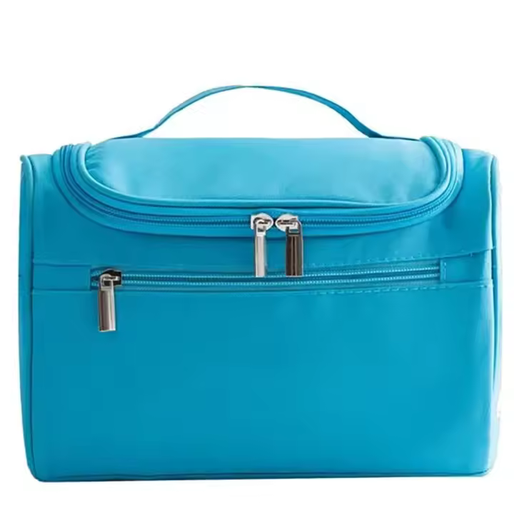 Bolsa de cosméticos de viaje para hombres y mujeres, bolsa de aseo impermeable, bolsa de aseo colgante, bolsa de lavado de baño - 1