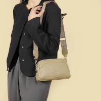 Bolso de hombro de cuero genuino para mujer, bandolera de cuero de vaca sólida de alta calidad, de diseñador - details 9