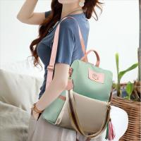 Nueva Mochila De Hombro Para Mujer De Alta Calidad Gran Capacidad De Oxford Saco Tote Color Mochila De Mujer Tipo De Mochila Suave Con Bolsillo Interior Para Teléfono Móvil Y Cierre De Cremallera - details 0