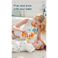 Juguetes De Rattler Para Bebés Peluche Animal Suave Con Sonido Y Textura Sensory Soothing Para Niños Y Niñas Regalos De Cumpleaños - details 0