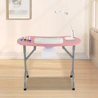 Mesa de Manicura Portátil Ventosa, Plegable, 3 Bolsas de Vacío para Cuidado de Uñas - details 9