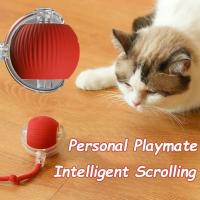 Nuevo Juguete Interactivo de Pelota para Gatos Bola Rueda Automática, Cola de Imitación, Entrenamiento para Perros y Gatos, Ratón de Imitación Recargable - details 1