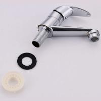 Grifo de lavabo frío de aleación de Zinc, grifos montados en cubierta con orificio de una sola manija, grifo de agua para fregadero de baño y cocina - details 5