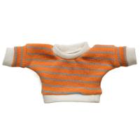 Ropa de muñeca de algodón, camiseta interior a rayas, ropa de muñeca de felpa de Color sólido, suéter de 15cm, ropa de muñeca sin atributos de alta calidad - details 6