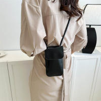 Bolso bandolera de cuero PU sólido para mujer, bolso para teléfono móvil - details 11