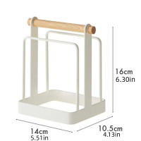 Estante para tablas de cortar multicapa, organizador de tablas de cortar de Metal para ahorro de espacio, estante Vertical estable para tapa de olla, estante para hornear - details 0