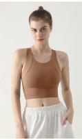 Sujetador de Yoga para mujer, sujetador de gimnasio de alto impacto, almohadilla de realce, chaleco deportivo, ropa interior de Yoga transpirable, chaleco para correr, sujetador deportivo de alta gama - details 6