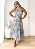 Katrina Maxi Dress - White Swi