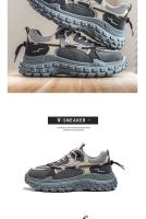 Zapatillas Deportivas y Casuales para Hombres en Otoño-Invierno Resistentes al Desgaste, Duraderas, Suela Gruesa, Seguridad Laboral, Versátiles para el Trabajo - details 1