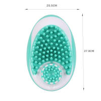 Dispensador de champú para gatos, cepillo de baño para acicalamiento de mascotas, cepillo desenredante para amigos, familiares y vecinos, regalo - details 2