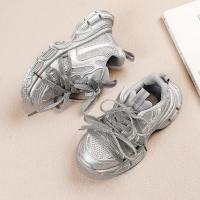 Zapatillas de deporte antideslizantes para niños y niñas, zapatos deportivos de estilo coreano, suaves y cómodos, informales, con pajarita, novedad de otoño, 2024 - details 7