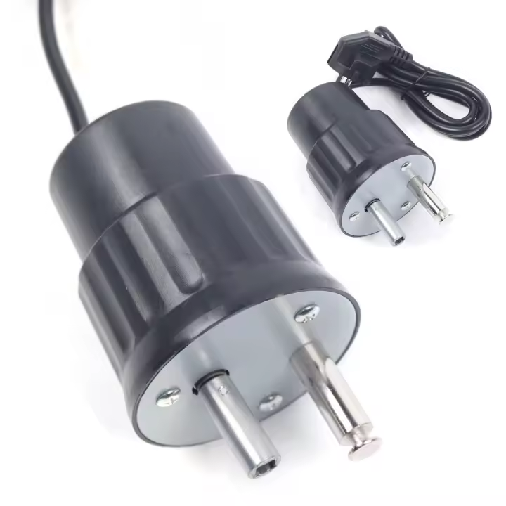 Asador de 4 W 220 V, motor de parrilla para exterior, pincho eléctrico, motor eléctrico, juego universal - 1