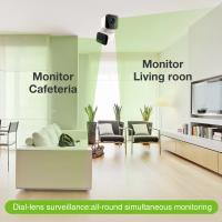 Cámara PTZ WIFI de doble lente Tuya 4K de 8 MP para interiores, HD, pantalla dual, IA, seguimiento automático de personas, vigilancia de seguridad, PIR, detección de personas - details 5