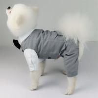 Traje de boda para perro, práctico y creativo, camisa Formal suave y lavable para mascotas, disfraz de cachorro y gato de 6 tamaños - details 15