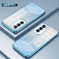 OPPO Reno12 Reno12Pro 5G funda suave para teléfono chapada transparente con papel Flash - details 1