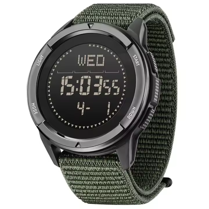 NORTH EDGE ALPS-reloj con brújula de fibra de carbono para hombre, Original, correa de nailon, resistente al agua hasta 50M - 1