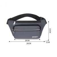 Riñonera informal para hombre y mujer, bolso grande para cinturón de teléfono, bolsa de viaje para teléfono al aire libre, bolsas de cadera de plátano - details 1