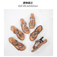 Sandalias de Mujer Verano 2025 |   Zapatos Bohemios Étnicos con Cristales |   Sandalias Deportivas Playa Suela Blanda Antideslizante - Moda Elegante y Confort - details 29