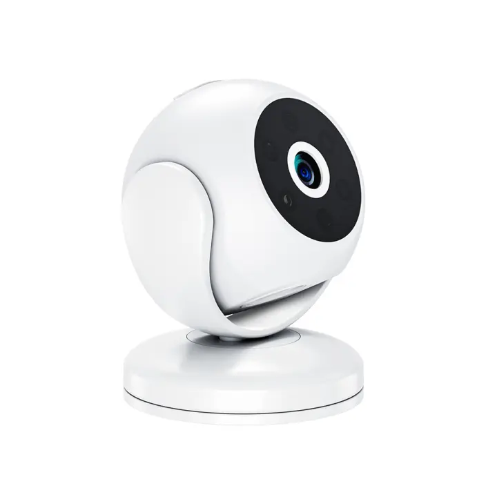 Cámara de seguridad para bebé, 1080p, vigilancia interior con detección de movimiento, visión nocturna, almacenamiento en la nube y tarjeta Tf - 1