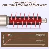 Peine de aire de calentamiento por succión automático Secador de pelo eléctrico multifuncional Plancha para rizar cinco en uno Plancha para el cabello - details 3
