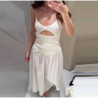 OUWU- Moda Midi Mujer, Elegante Vestido Largo Sin Espalda Fiesta de Noche, Bata de Playa Vacaciones para Mujer - details 9