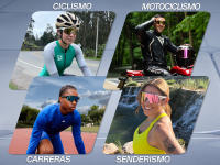 Gafas de Ciclismo KAPVOE Polarizadas para Hombres y Mujeres con 4 Lentes Intercambiables TR90 Protección UV Deportivas para Bicicleta Running MTB Material de Marco Policarbonato - details 4