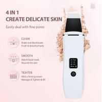 Depurador ultrasónico de piel, eliminador de espinillas, vibración de alta frecuencia, limpieza profunda de poros, Lifting Facial, pala de importación de iones - details 8