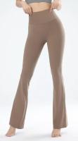 Leggings de mujer pantalones de yoga delgados pantalón de cintura alta de pierna ancha pantalón de campana deportivo transpirable de secado rápido - details 17