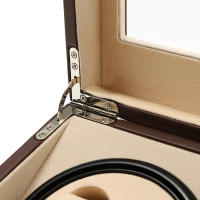 Caja giratoria automática para relojes, 4 y 6, rotación silenciosa, caja de lujo para hombre - details 4