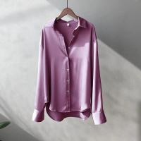 2025 camisa y blusas de primavera Jersey nuevo cárdigans mujer Top tejido coreano manga larga solapa botón elegancia dulce abrigos casuales - details 6