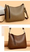 Bolso de Tote de Cuero Sintético Suave Diseño Elegante Minimalista Cinturón Ajustable Desmontable - details 7