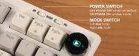 EPOMAKER-Teclado mecánico RT100 97key 95%, Bluetooth 5,0/2,4G, inalámbrico/con cable, Mini pantalla personalizable montada en Junta - details 6