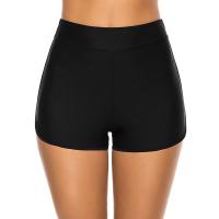 Traje de baño de cintura alta para mujer, Tankini, parte inferior de Bikini, pantalones cortos, moda conservadora - details 5