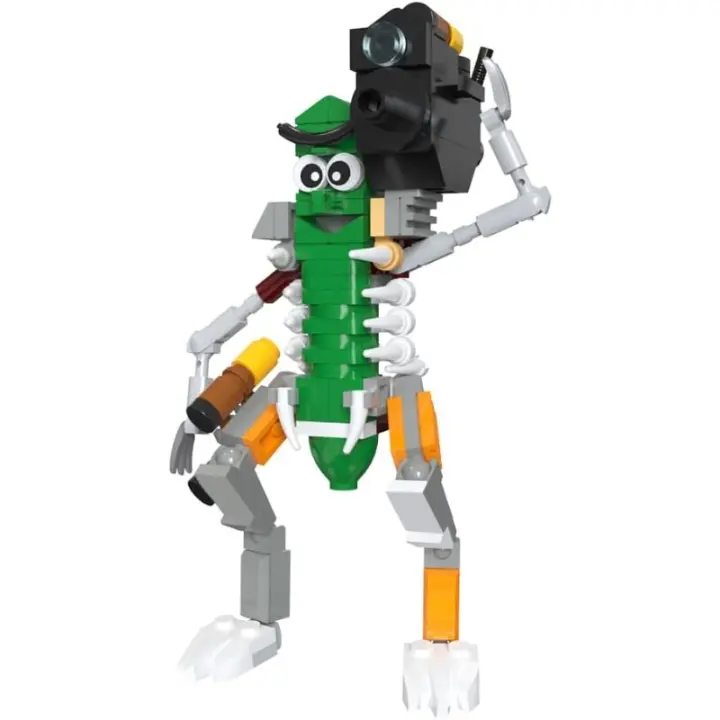 Kit de bloques de construcción de juguetes, colección de modelos de personajes de personajes de video animados Morty, adecuado para fanáticos de niños y niñas mayores de 6 años (157 piezas) - 1
