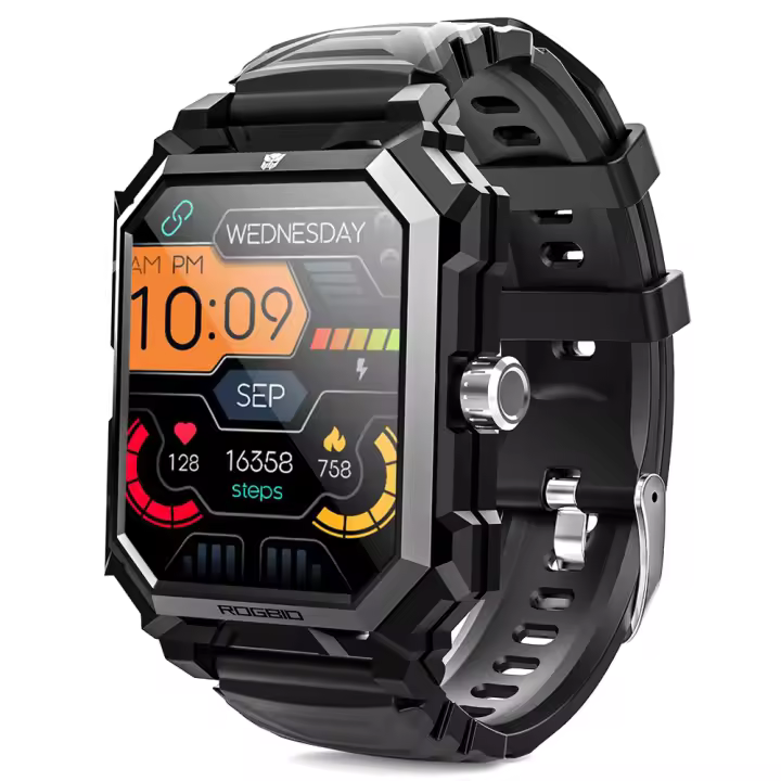 ROGBID-Reloj inteligente S3 para hombre, accesorio de pulsera resistente al agua hasta 5atm con llamada Bluetooth - 1