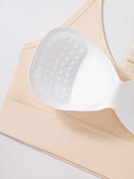 Sujetadores Deportivos Sin Costuras Con Cuello Halter, Cómodos Y Transpirables Para Yoga Y Fitness, Lencería Y Ropa, 3 unidades - details 7