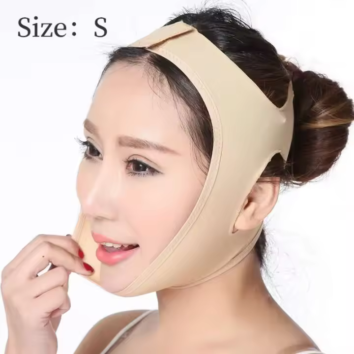 Mascarilla elástica en forma de V, vende cinturón adelgazante para realzar mejillas y barbilla, correa antiarrugas, herramientas de belleza para el cuidado facial - 1
