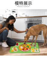 Juguete para mascotas perro interior cojín permeable al aire rompecabezas ocultar sonido de comida juego de felpa entrenamiento de comunicación interactiva - details 11