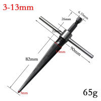 Broca de mano con taper de 5-16 Reamer Chamfer 1/8-1/2 (3-13mm) Herramienta de eje hexagonal para contrafuertes abiertos - details 2
