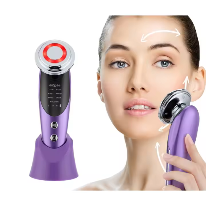 Dispositivo de terapia facial de Luz AN EMS RF 7 en 1 Herramienta de cuidado de la piel para rejuvenecimiento - 1