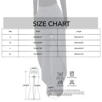 Pantalones Largos y Anchos de Moda Minimalista para Mujer Vestido Irregular de Negocios Casual - details 4