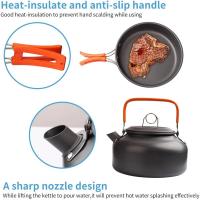 Juego de Utensilios de Cocina para Acampar Equipo de Aluminio para Exteriores - details 3